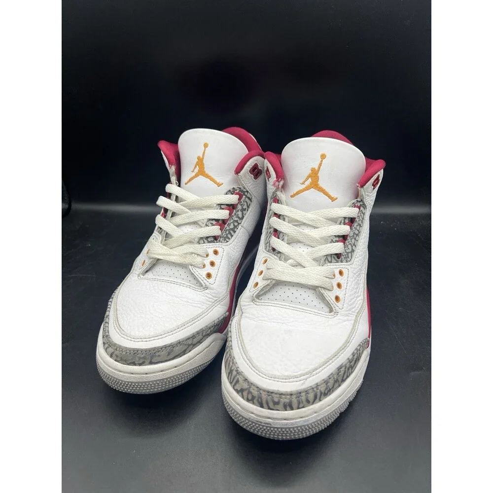 Air Jordan 3 Retro 'Cardinal Red' Men’s Size 10 (CT8532-126)
